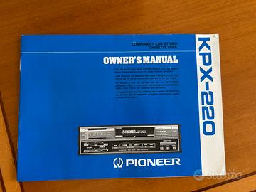 Autoradio Vintage Pioneer