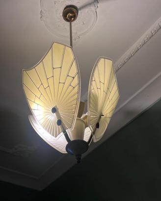 Lampadario  art deco