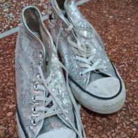 sneaker converse all star con zeppa interna