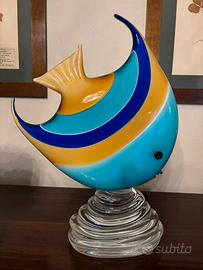 Scultura rara vetro di murano