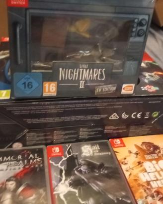 6 GIOCHI SWITCH LITTLE NIGHMARES II  SALT AND