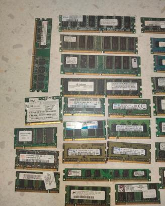 Box di  43 ram miste " prezzo trattabile" ddr1/2/3