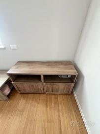 Mobile tv legno ikea lunghezza 120 cm