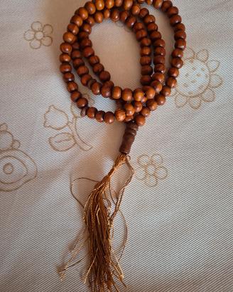 mala collana in legno 