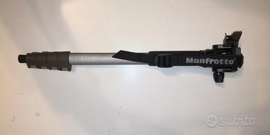 Monopiede Manfrotto + testa