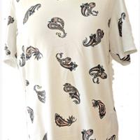 T shirt con la stampa paisley Jack and Jones tg M