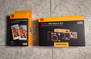 Kodak Mini Shot 2 Era gialla + 38 fogli, nuova