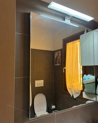 Specchio bagno con luce