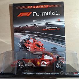 Modellino scala 1:24 Ferrari F2004