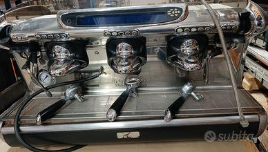 Macchina caffè Faema Emblema 3 gruppi funzionante