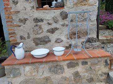 Toilette porta catino