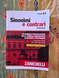 Dizionario Sinonimi e contrari Zanichelli
