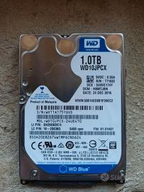 Hard Disk WD Blue 1TB 2.5" SATA WD10JPCX Perfetto
