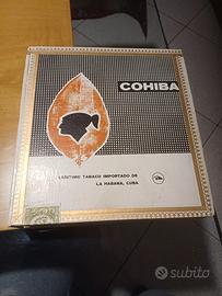 scatola sigari vintage cohiba 