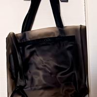 Borsa semitrasparente CHARRO, nera