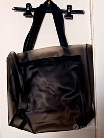 Borsa semitrasparente CHARRO, nera