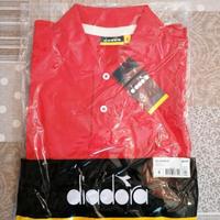 Diadora polo Tg S uomo ragazzo nuova 