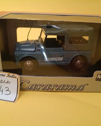 Fiat campagnola polizia