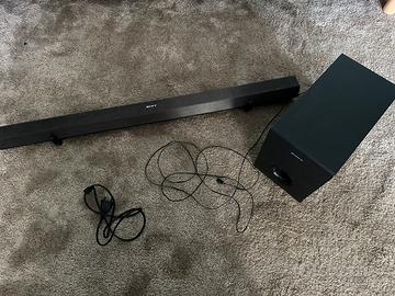 SONY ACTIVE SPEAKER SOUNDBAR SA-CT60BT DOLBY