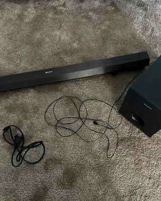 SONY ACTIVE SPEAKER SOUNDBAR SA-CT60BT DOLBY
