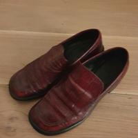 Mocassini colore bordeaux misura 38