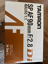 Tamron SP AF 90mm F/2.8 MACRO 1:1 for Sony D