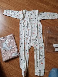 pigiami interi con bottoncini tg. 98