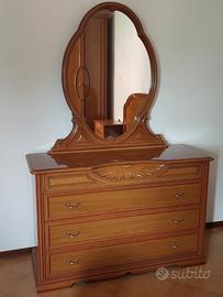 camera da letto completa in noce