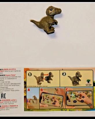 NATOONS DINOSAURI  Velociraptor KINDER 25/26