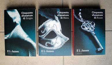 Trilogia libri "50 sfumature" (3 volumi)