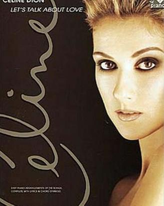 4 spartiti da collezione  celine dion