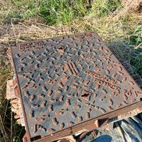 Chiusino in ghisa per pozzetto 60×60 carrabile