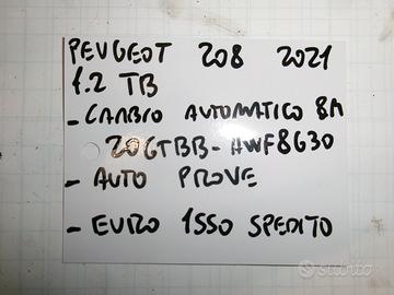 Cambio automatico peugeot 208 cod 20gtbb-hwf8630