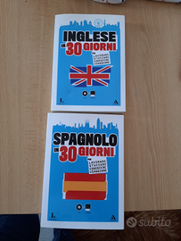 Libri spagnolo e inglese nuovi