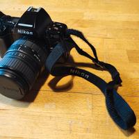 Nikon F-801 analogica + Tele 70/210