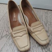 Mocassini beige donna