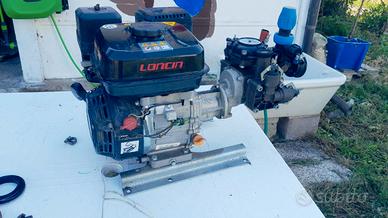 MOTOPOMPA IRRORAZIONE COMET MC 25 MOTORE LONCIN