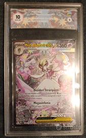 Carta Pokemon Mega Gardevoir EX rare illustration