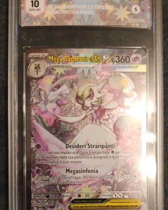 Carta Pokemon Mega Gardevoir EX rare illustration