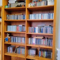 Libreria in legno 10 ripiani aggiustabili