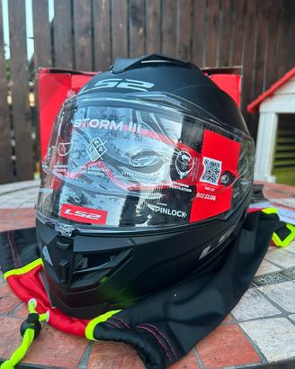 Casco Integrale LS2 Storm 3- Nero Opaco Taglia L