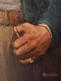 dipinto d'autore anni 30