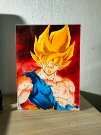 Quadro Goku ssj Dragon ball Z 