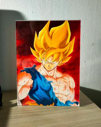 Quadro Goku ssj Dragon ball Z 