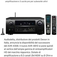 Denon avr 4810 Sintoamplificatore 11.3