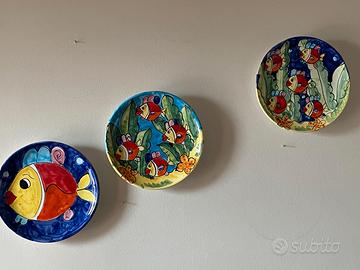 Piatti ceramica più anfora