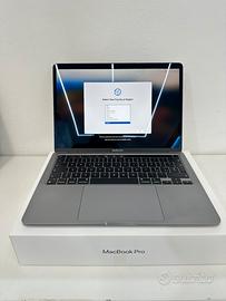 Macbook pro M1 8/255gb 2020 13 pollici