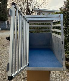 Trasportino cani alluminio
