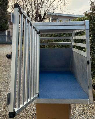 Trasportino cani alluminio