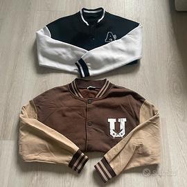 set 2 giacche varsity oversize